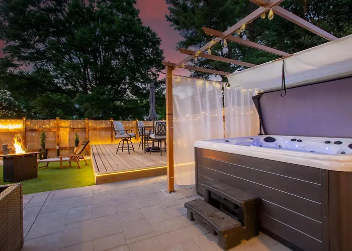 Wellness On Walnut - Hot Tub & Fire Pit * Winston-Salem