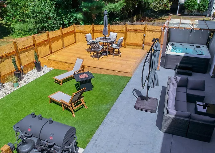 Wellness On Walnut - Hot Tub & Fire Pit * Winston-Salem